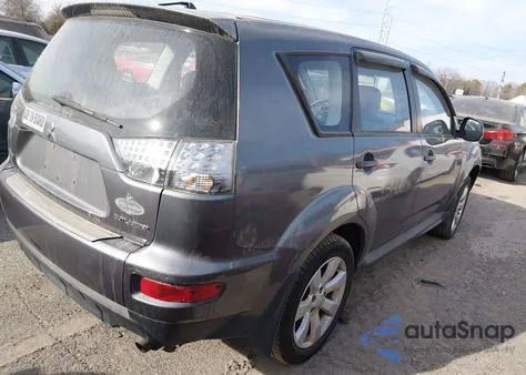2010 Mitsubishi Outlander Es из США, поврежденный, VIN JA4AS2AW1AZ014008